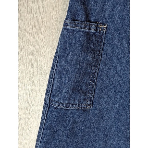 Tyndale FR Jeans Mens 40x34 Fire Resistant Medium Wash Blue Denim Carpenter 2112 - Picture 12 of 16